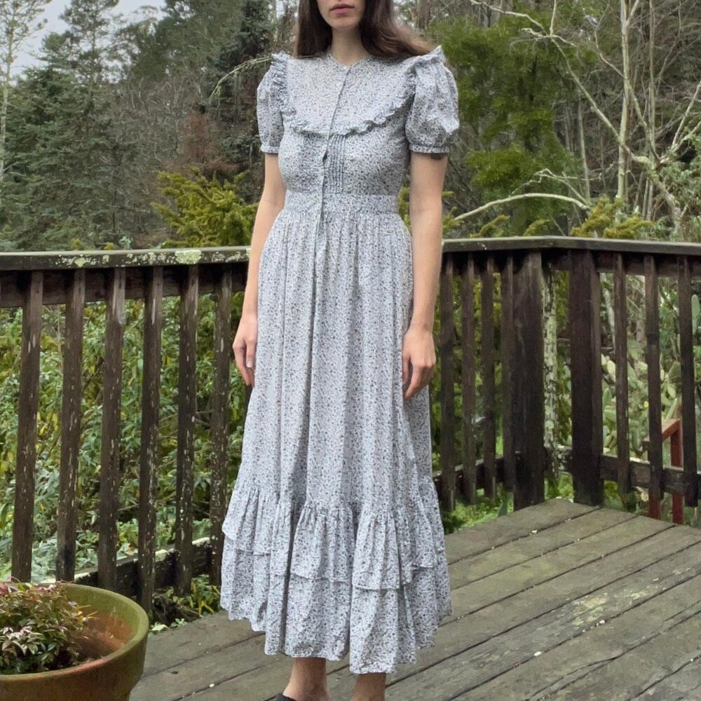 Dôen floral long dress